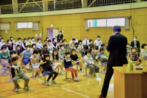 天文学者渡部潤一先生講演会の様子3