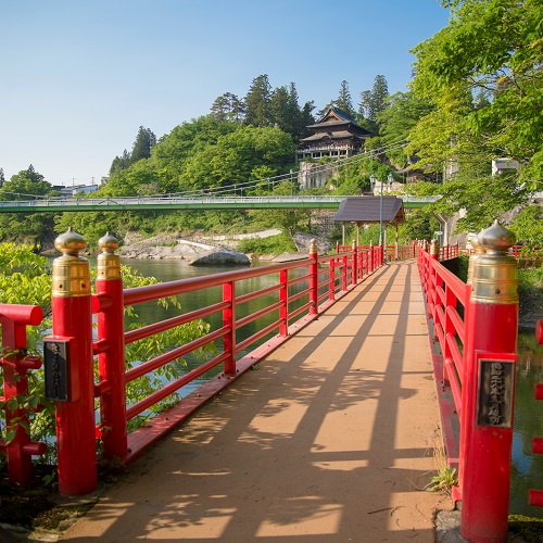 柳津清姫橋の写真
