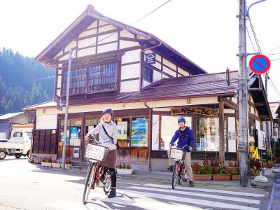 駅からサイクリング風景写真1