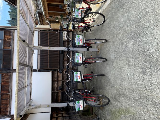レンタサイクルの画像