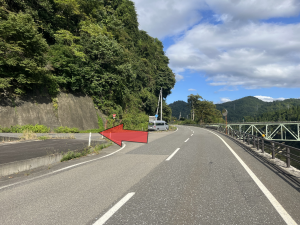 町道入口