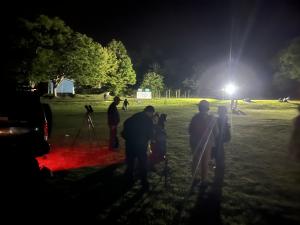 星空観望会