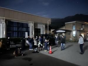 星空観望会